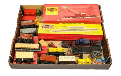 Lot 77 - Hornby Dublo 2-Rail Various Rolling Stock And Accessories