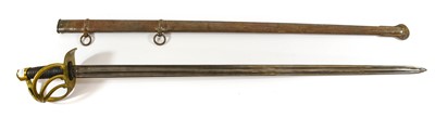 Lot 277 - A Copy of a French Cuirassier's Sword, the...