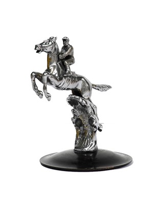 Lot 68 - A Chromed Car Mascot, in the form of a horse...