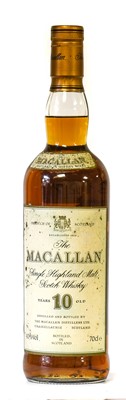 Lot 3127 - Macallan 10 Years Old Single Highland Malt...