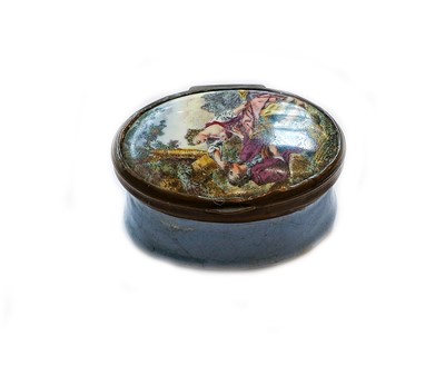 Lot 427 - An 18th century South Staffordshire enamel...