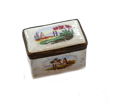 Lot 246 - An 18th century South Staffordshire box with...