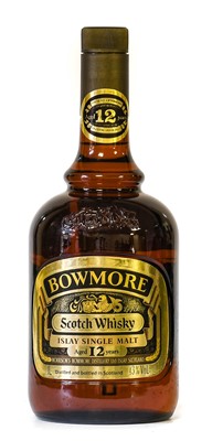 Lot 3106 - Bowmore 12 Years Old Islay Single Malt Scotch...