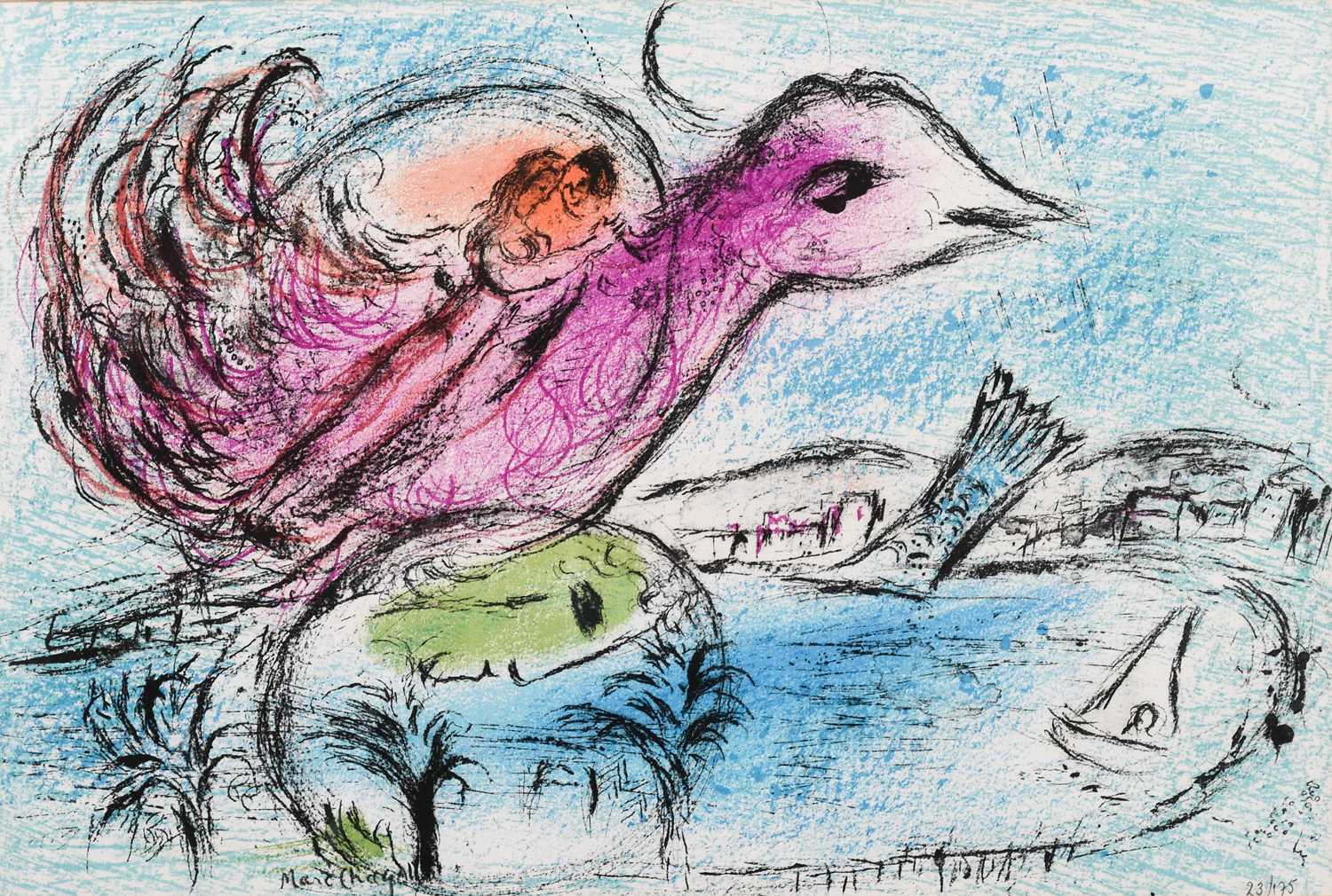 Lot 1032 - Marc Chagall (1887-1985) French/Russian "La...