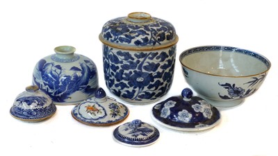 Lot 19 - A 19th Century Chinese Imari bowl, two similar,...