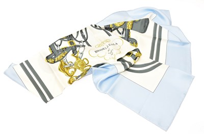 Lot 2308 - Hermes Silk Scarf Brides De Gala Designed by...