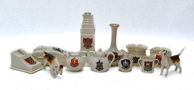 Lot 41 - Mixed quantity of ceramics including Paris...
