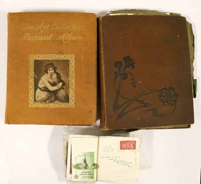 Lot 246 - Two Albums and Loose. A distressed original...