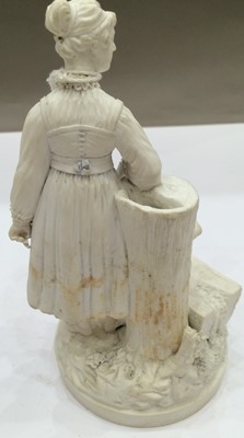 Lot 87 - A Rockingham Biscuit Figure from the...