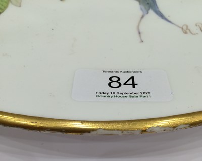 Lot 84 - A Derby Crown Porcelain Company Plaque, by R...