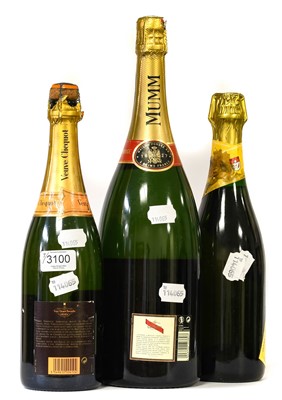 Lot 3100 - Veuve Clicquot Brut Champagne (one bottle),...