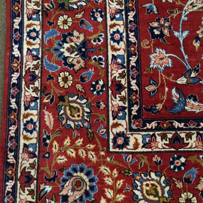 Lot 194 - Istahan Nejafabad Carpet Central Iran, circa...
