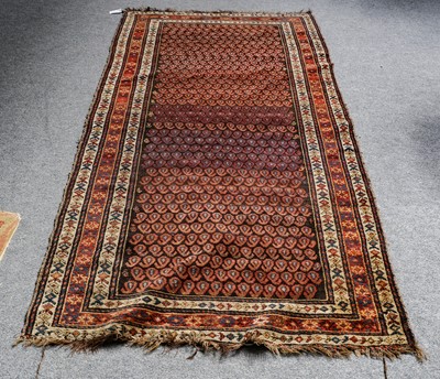 Lot 1320 - North West Persian rug, the field of boteh...