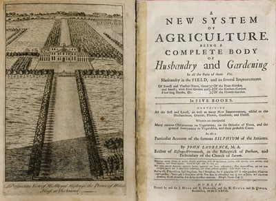 Lot 96 - LAURENCE (John) A New System of Agriculture,...
