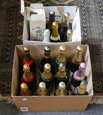 Lot 358 - Eighteen bottles of Champagne, Demi-Sec, Blanc...