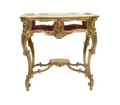 Lot 231 - A Victorian Gilt and Gesso Bijouterie Table,...