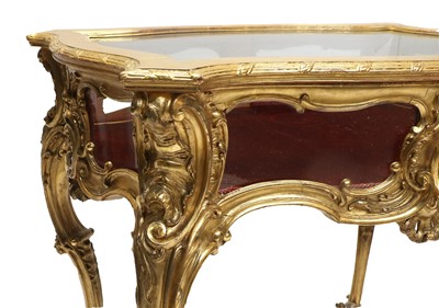 Lot 231 - A Victorian Gilt and Gesso Bijouterie Table,...
