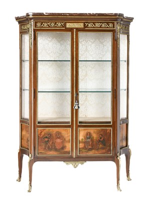 Lot 406 - A French Mahogany and Gilt Metal-Mounted...