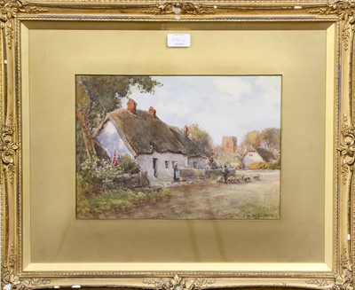 Lot 1032 - J W Milliken (1887-1930) Halewood village?...
