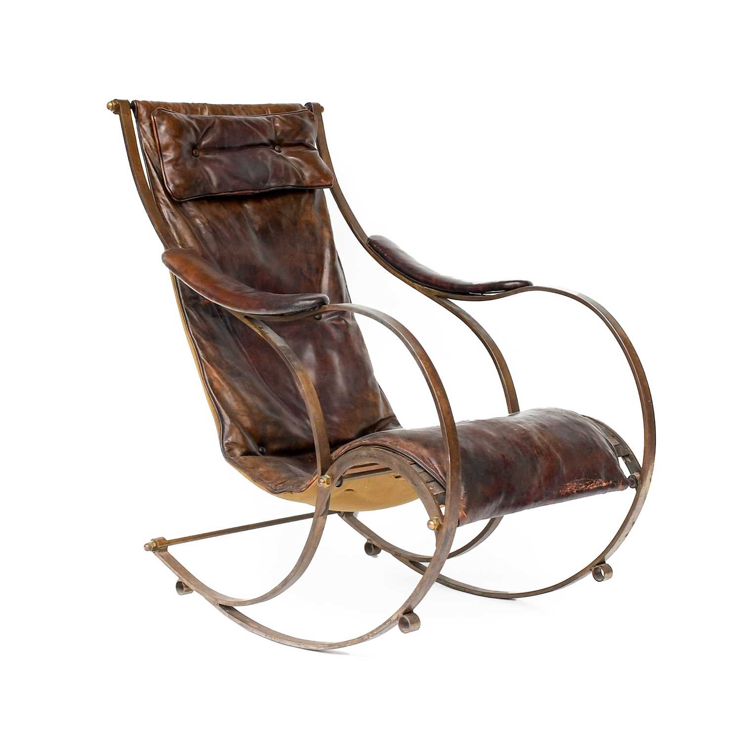Germany Rocking Chair Lot 309 - Attributed to L & C Arnold: A German Rocking
