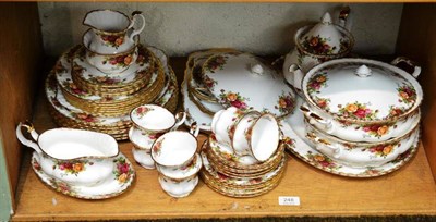 Lot 248 - A Royal Albert 'Old Country Roses' tea/dinner service