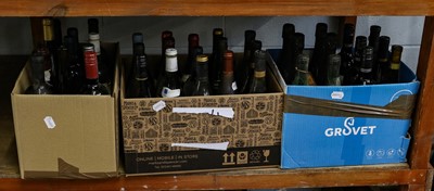 Lot 351 - Thirty eight bottles of various world wines...