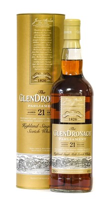 Lot 3116 - Glendronach Parliment 21 Year Old Highland...