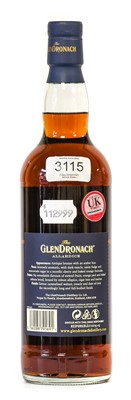 Lot 3115 - Glendronach Allardice 18 Year Old Highland...
