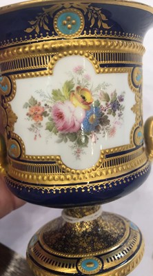 Lot 259 - A Royal Crown Derby Porcelain Twin-Handled...