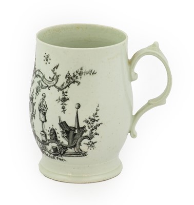 Lot 38 - A Longton Hall Porcelain Mug, circa 1760, of...