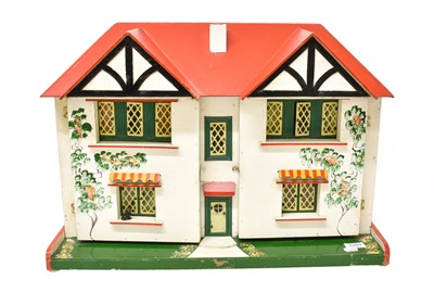 Lot 2260 - Circa 1930s Triang Dolls House, with double...
