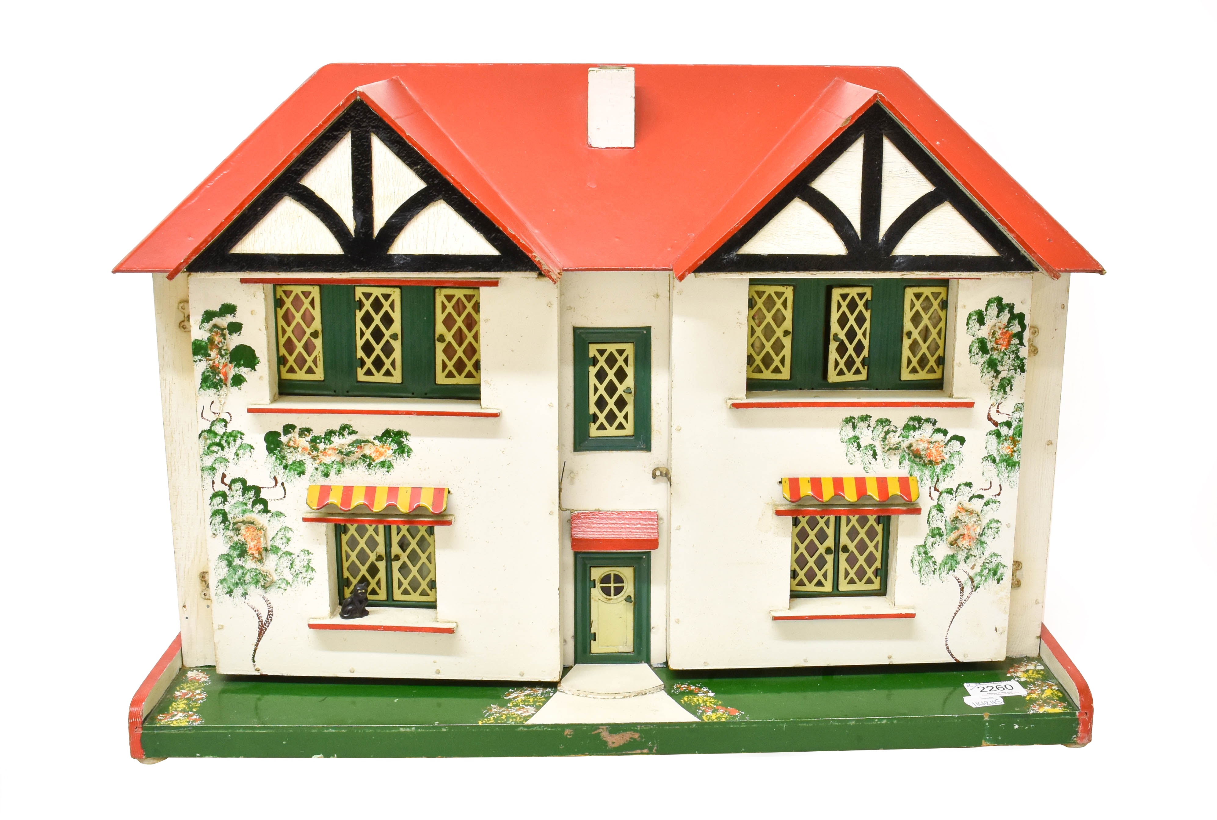 Lot 2260 Circa 1930s Triang Dolls House, with double
