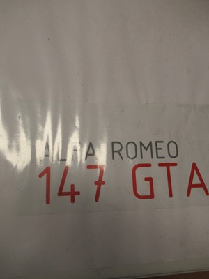 Lot 217 - 2005 Alfa Romeo 147 GTA 3.2 V6 (Left-hand...