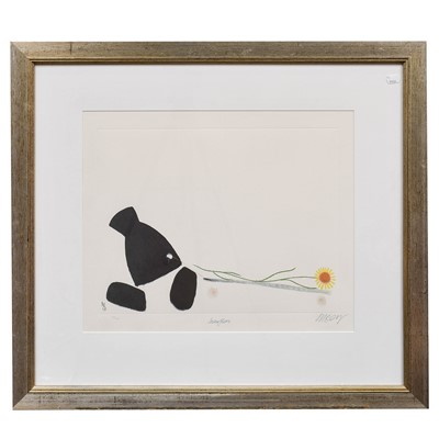 Lot 1042 - Mackenzie Thorpe "Interflora" Signed and...