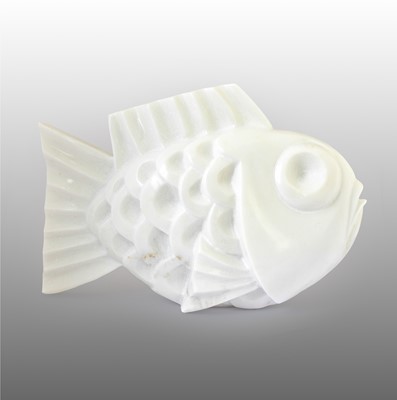 Lot 1111 - Darren Yeadon (b.1970) Fish Signed, Carrara...