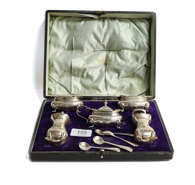 Lot 155 - A Collection of Assorted Silver, including: a...