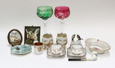 Lot 213 - A Collection of Assorted Silver, including: a...