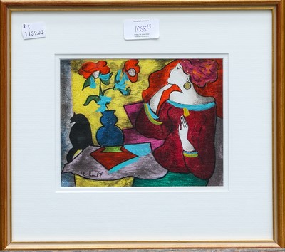 Lot 1053 - Linda le Kinff (Contemporary) 
 "Tomate" 
...