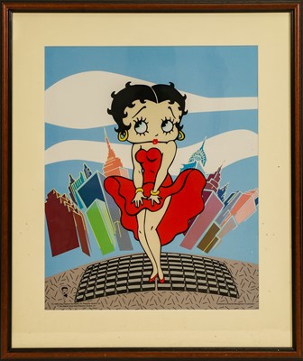 Lot 43 - Marilyn - Betty Boop Limited Edition Cel