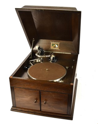 Lot 63 - An HMV Model 109 Table Grand Gramophone