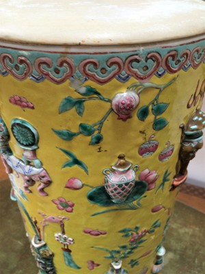 Lot 182 - A Chinese Porcelain Vase, 19th century, of...
