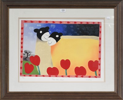 Lot 1062 - Mackenzie Thorpe (b.1956) "From the Heart"...