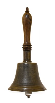 Lot 293 - A Bronze Town Crier's Bell, 19th century,...