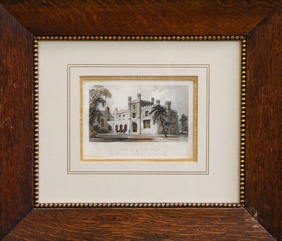 Lot 1183 - R. Macauley (19th century) 
Thatched cottages...