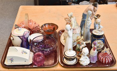 Lot 58 - A collection of ceramics and glass, including...