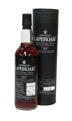 Lot 3147 - Laphroaig 1981 27 Years Old Islay Single Malt...