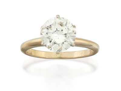 Lot 2276 - A Diamond Solitaire Ring