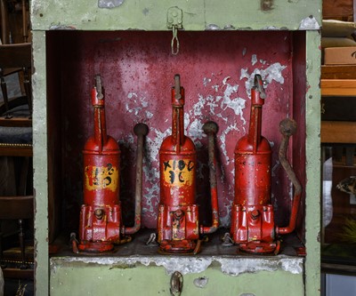 Lot 124 - A Vintage Petrol Forecourt Oil Dispenser for...