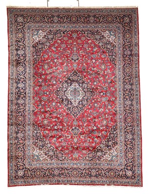 Lot 448 - Large Kashan Carpet Central Iran, circa 1970...