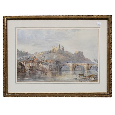 Lot 1072 - Grace H Hastie (19th century) "Richmond Castle,...